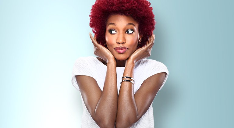 home hair colour model