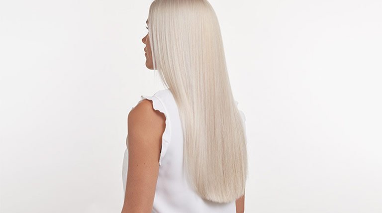 Icy Blonde hair