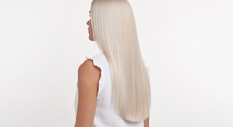 icy blonde hair care