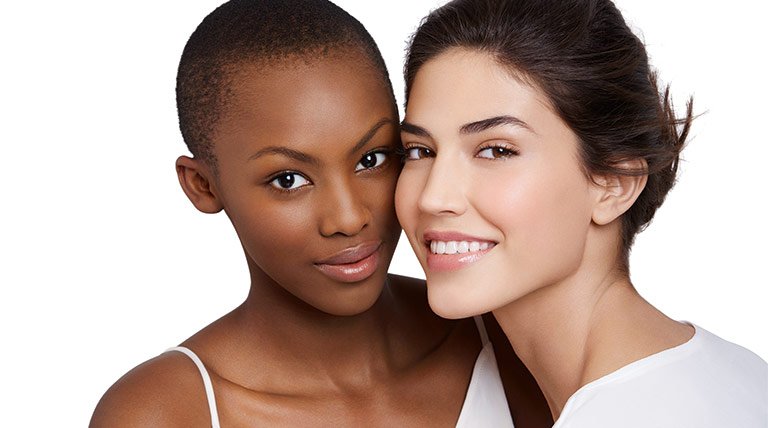 Models, enhanced complexion