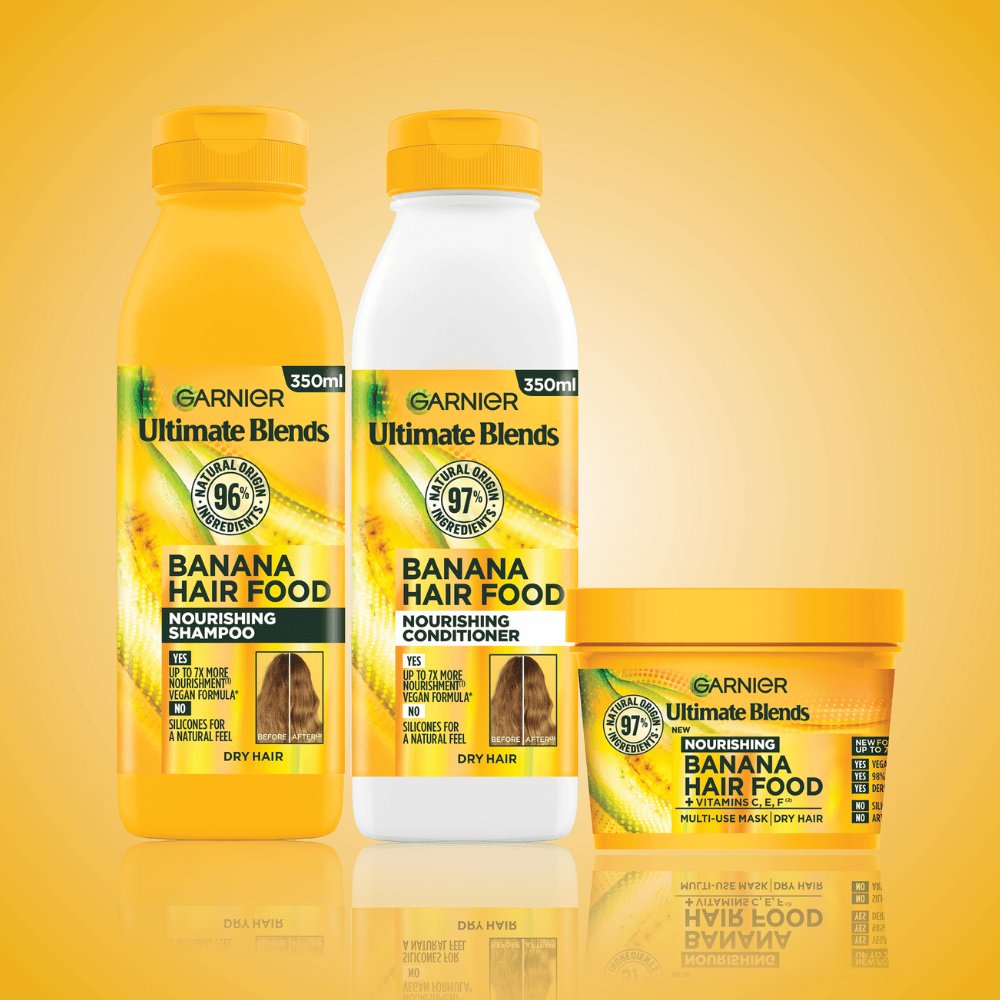 banana hair food range
