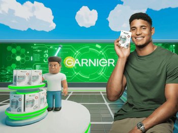 Sacha as Garnier ambassador