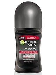 Garnier Mineral Mens Roll On Invisible Black, White and Colours 50ml_Search data