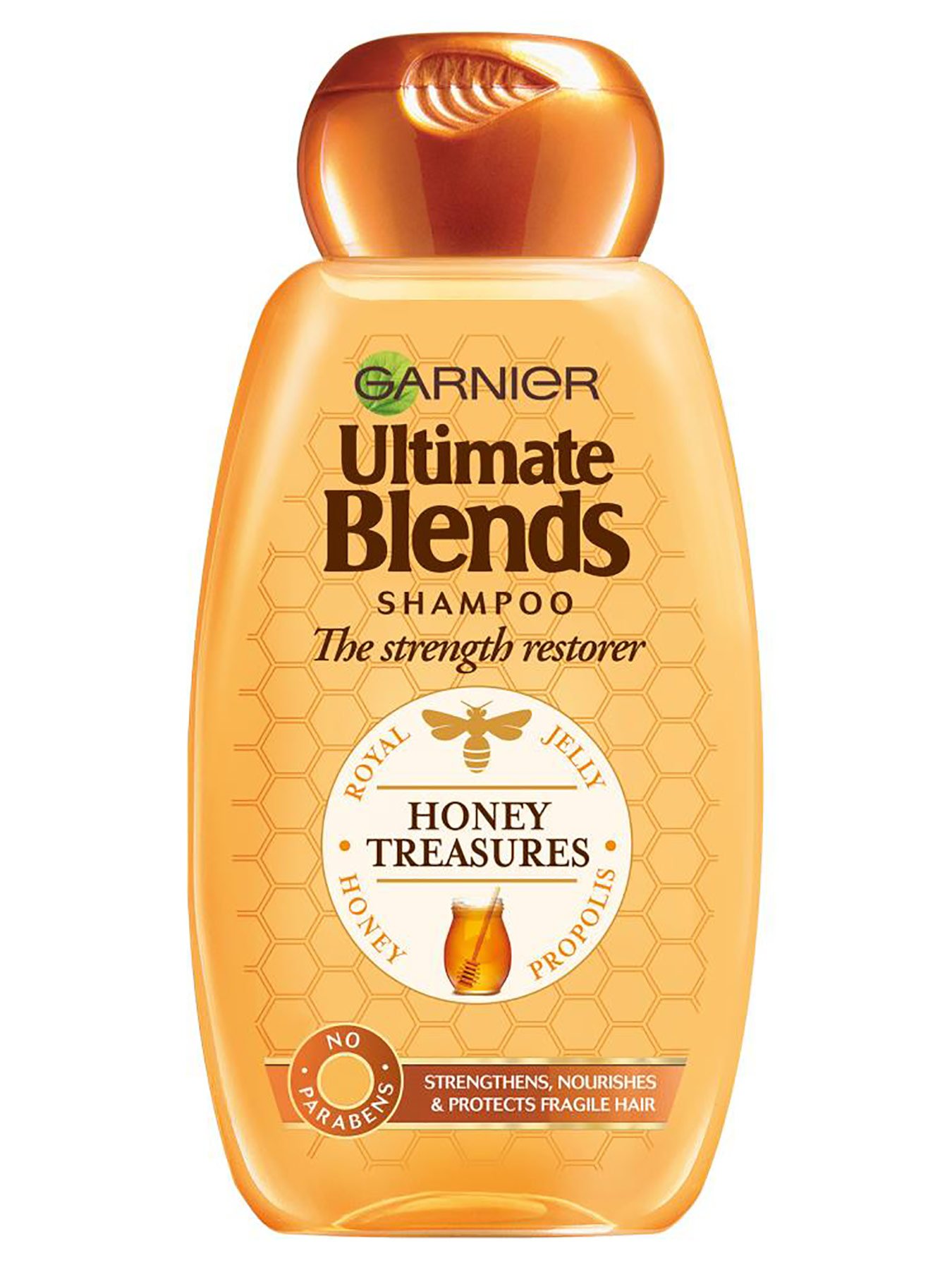 Garnier Ultimate Blends Strength Restorer Honey Treasures Shampoo 250ml