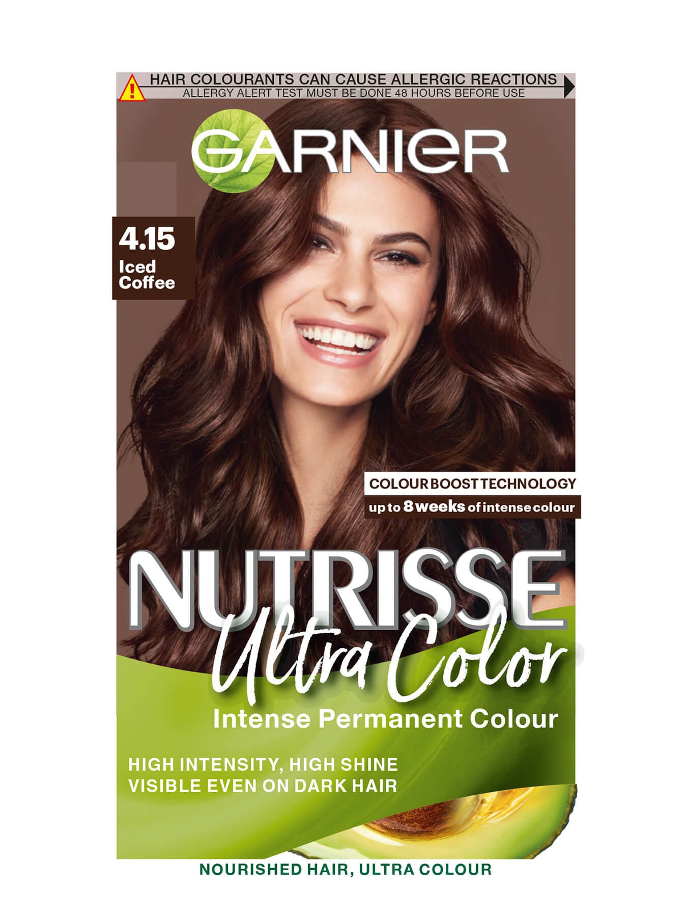 Garnier Nutrisse Ultra Colour in 415 Iced Coffee  Beauty Bulletin