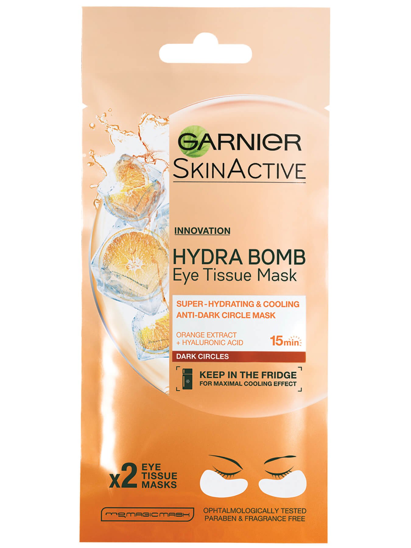 Hydra Bomb Eye Tissue Mask Orange Juice & Hyaluronic Acid