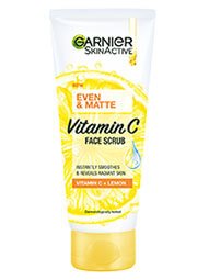 Garnier facial scrub top