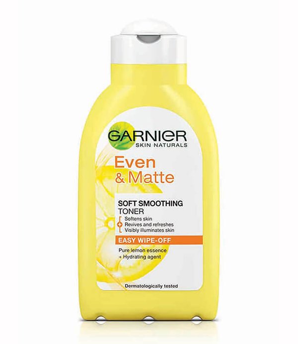 Does Garnier Even And Matte Lighten Skin Garnier Even & Matte Smoothing Wipe Off Toner | Garnier