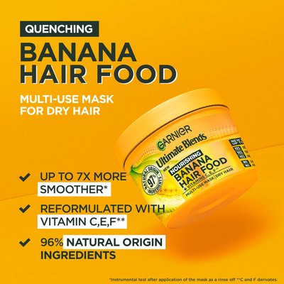 banana hair food mask benefits
