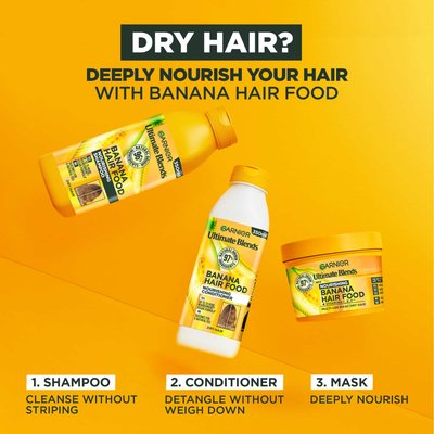 banana hair food range