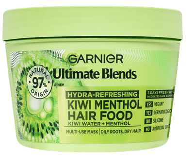 Kiwi Menthol 3in 1 Hair food Mask 400m-Product shoot