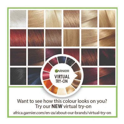 Nutrisse hair colours