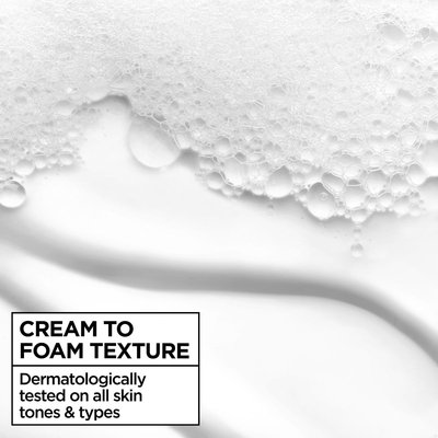 cream to foam texture