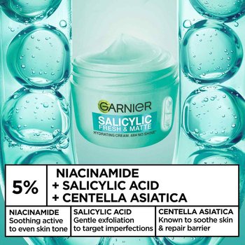 Garnier Fresh Matte Hydrating CreamIngredients