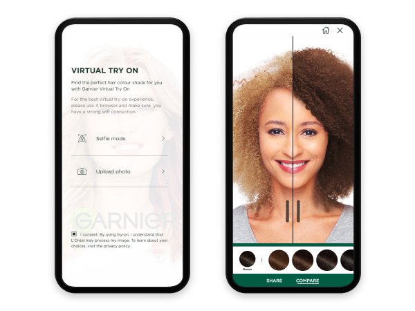 Virtual Hair Color Try-On Tool | Beauty Services Garnier